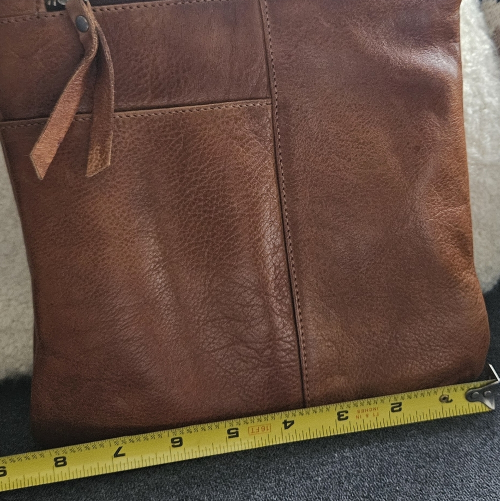 latico Athena Leather Crossbody with Front Zip Pocket - Picture 4 of 4